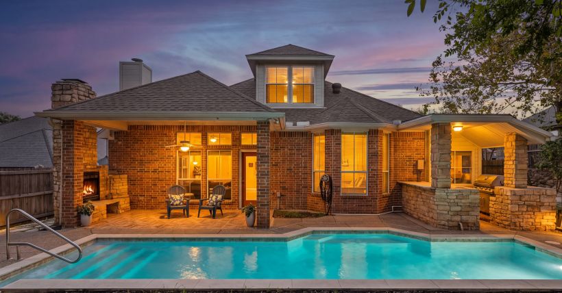 A Backyard Oasis, Room to Entertain & a Rare 1.5-Story Floor Plan in North Richland Hills!